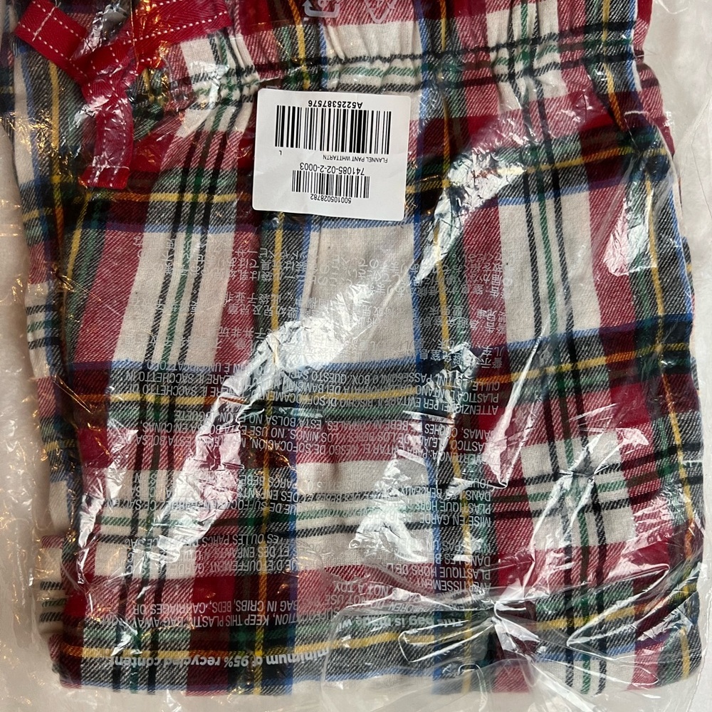 Old Navy Red Plaid Pajama Pants